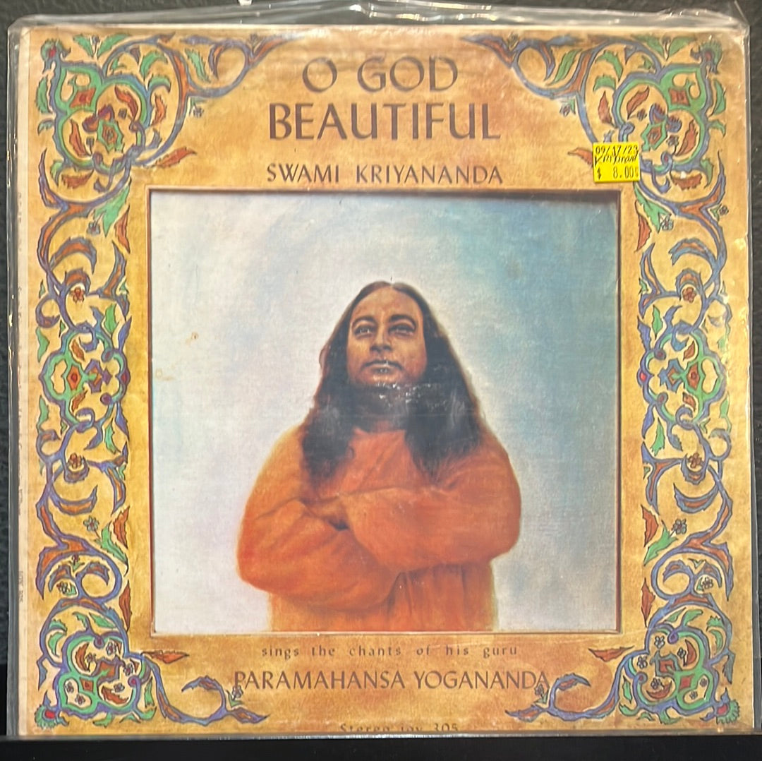 Used Vinyl: Swami Kriyananda “O God Beautiful” LP