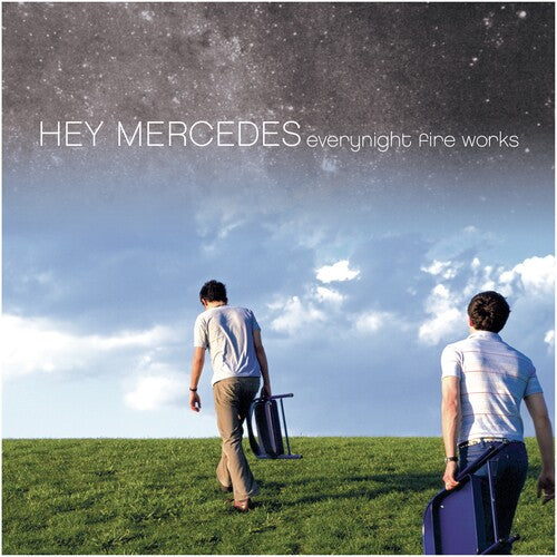 Hey Mercedes "Everynight Fire Works" LP (Blue Vinyl)