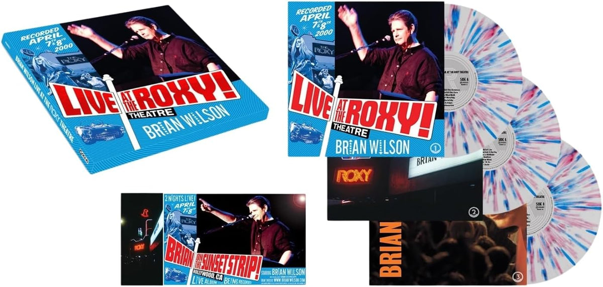 Wilson, Brian/Live At The Roxy Theatre (Indie Exclusive 3LP Splatter Vinyl) [LP]