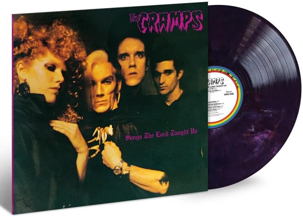 Cramps, The/Songs The Lord Taught Us (Black and Purple Marbled Vinyl) [LP]