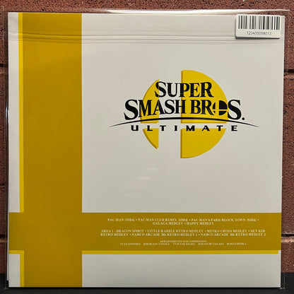 Used Vinyl: Various Artists "Super Smash Bros Ultimate: Pac-Man Selections" LP (Green and White with Red Splatter vinyl)