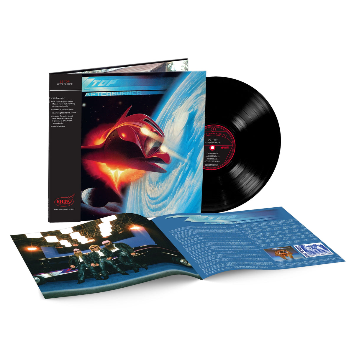 ZZ Top "Afterburner" LP