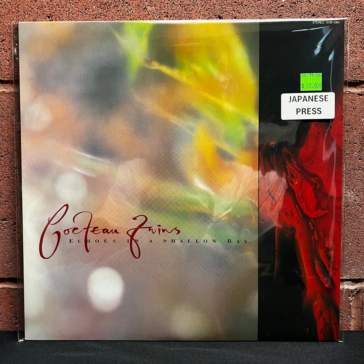Used Vinyl: Cocteau Twins "Echoes In A Shallow Bay" 12" EP (1986 Japanese Issue)