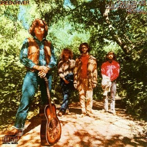 DAMAGED COVER: Creedence Clearwater Revival  "Green River (Remastered 2025)" LP (Olive Green Vinyl)