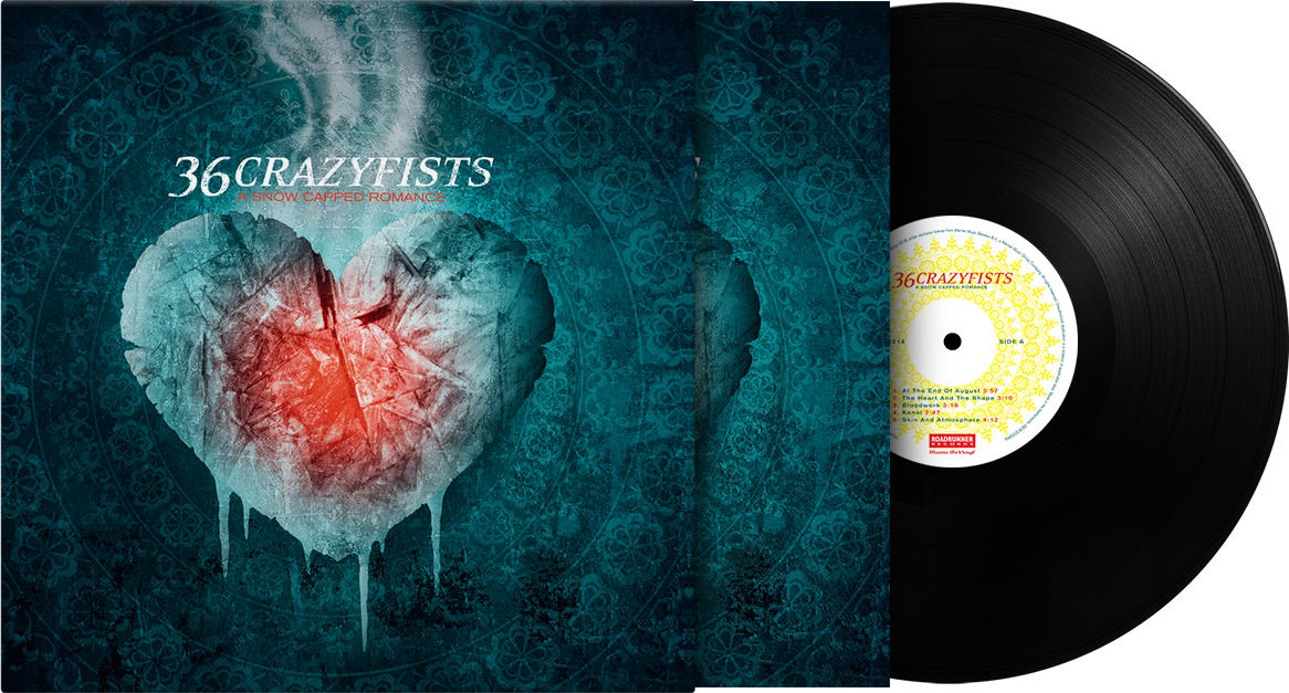 36 Crazyfists "Snow Capped Romance" LP (180g Black Vinyl, Import)