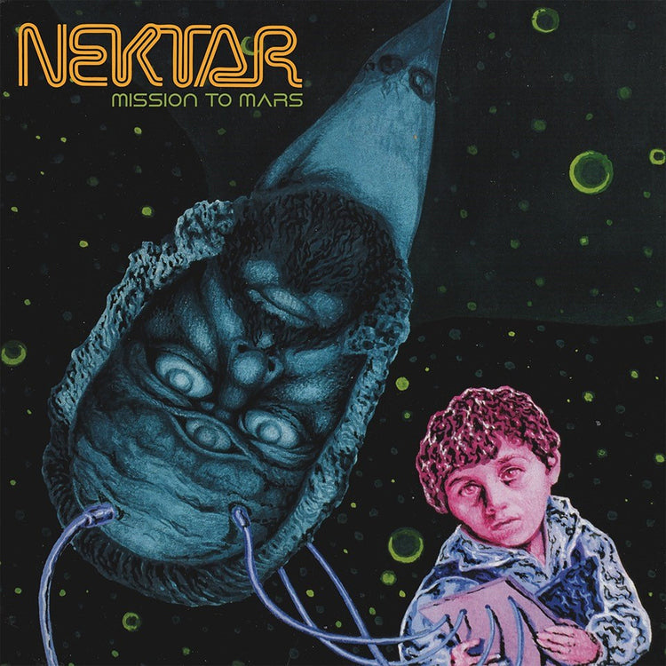 DAMAGED COVER: Nektar "Mission To Mars" LP