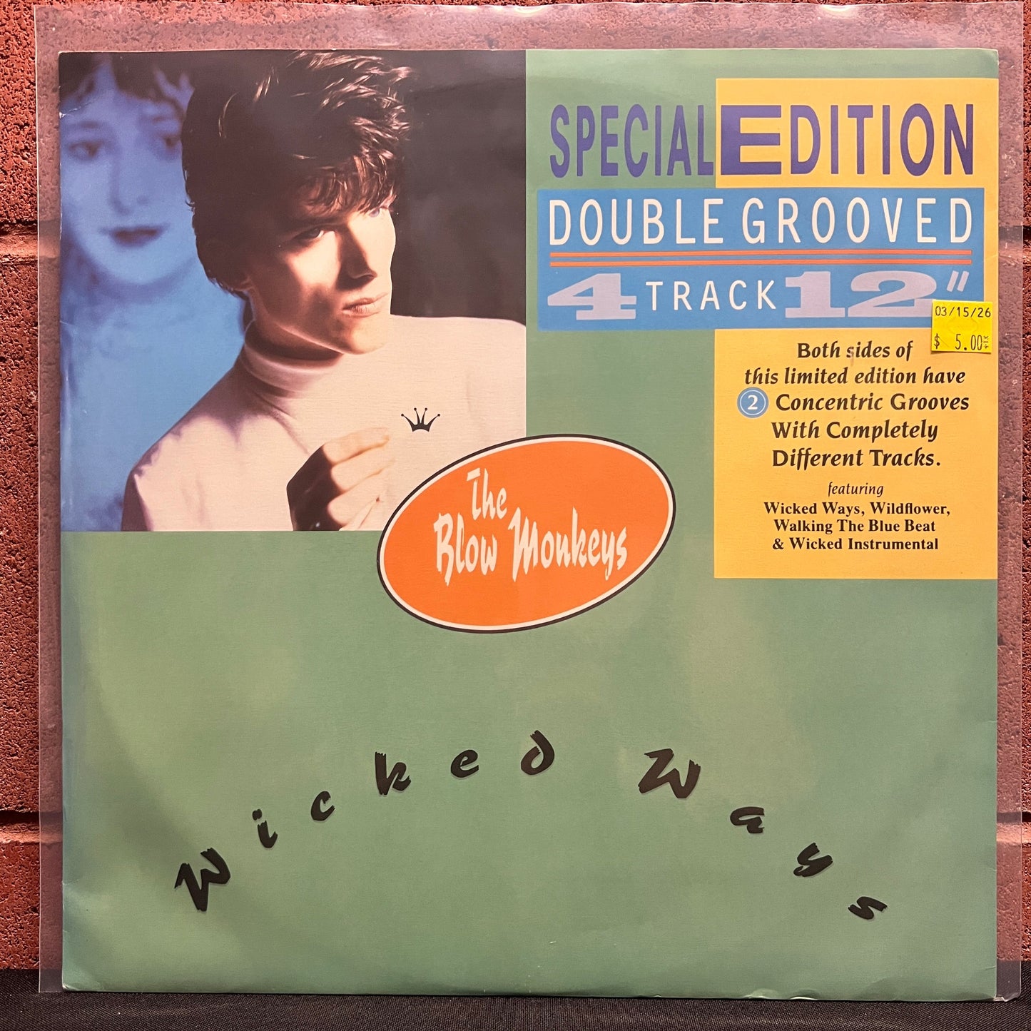 Used Vinyl: The Blow Monkeys ‎"Wicked Ways" 12" (1986 UK Press - Double Grooved)