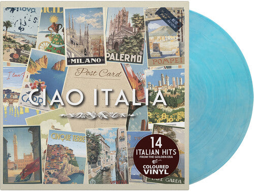V/A "Ciao Italia" LP (180g Transparent Silver & Blue Vinyl, Import)