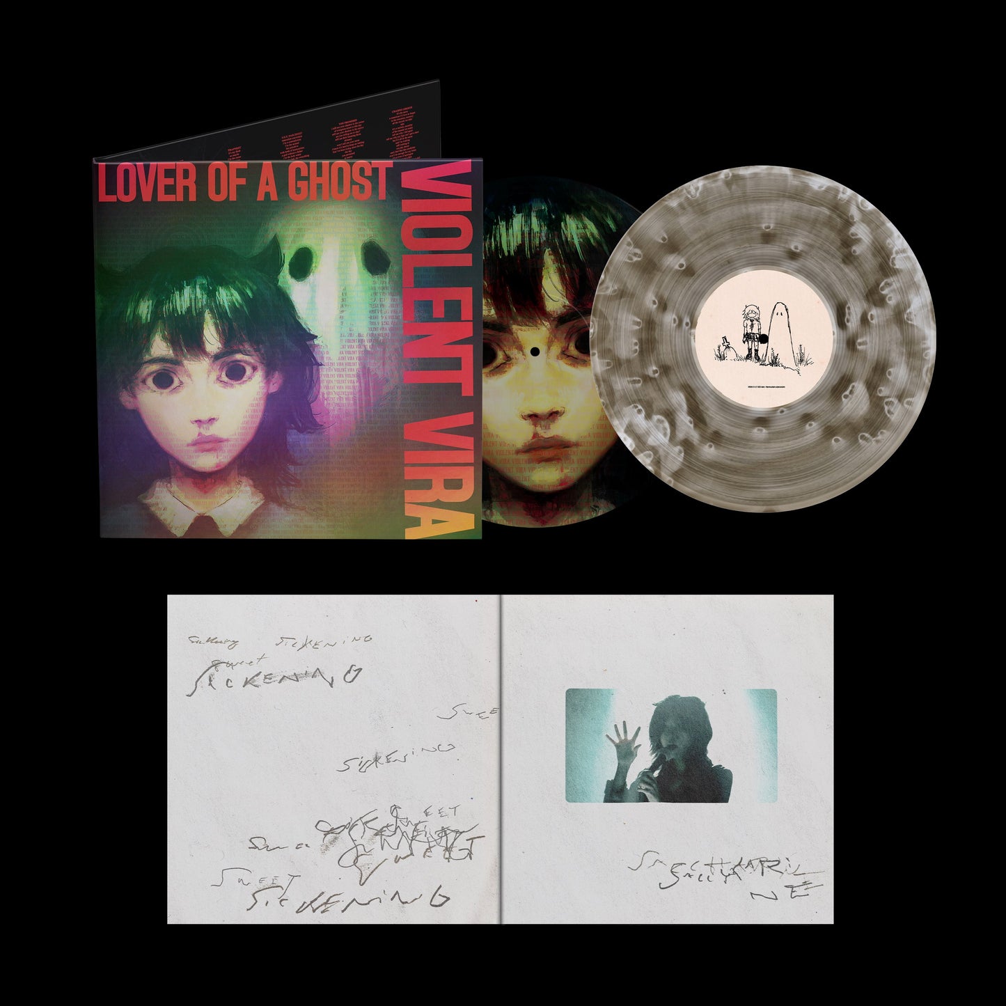 PRE-ORDER: Violent Vira "Lover Of A Ghost" 2xLP (Picture Disc / "Ghostly" Color Vinyl)