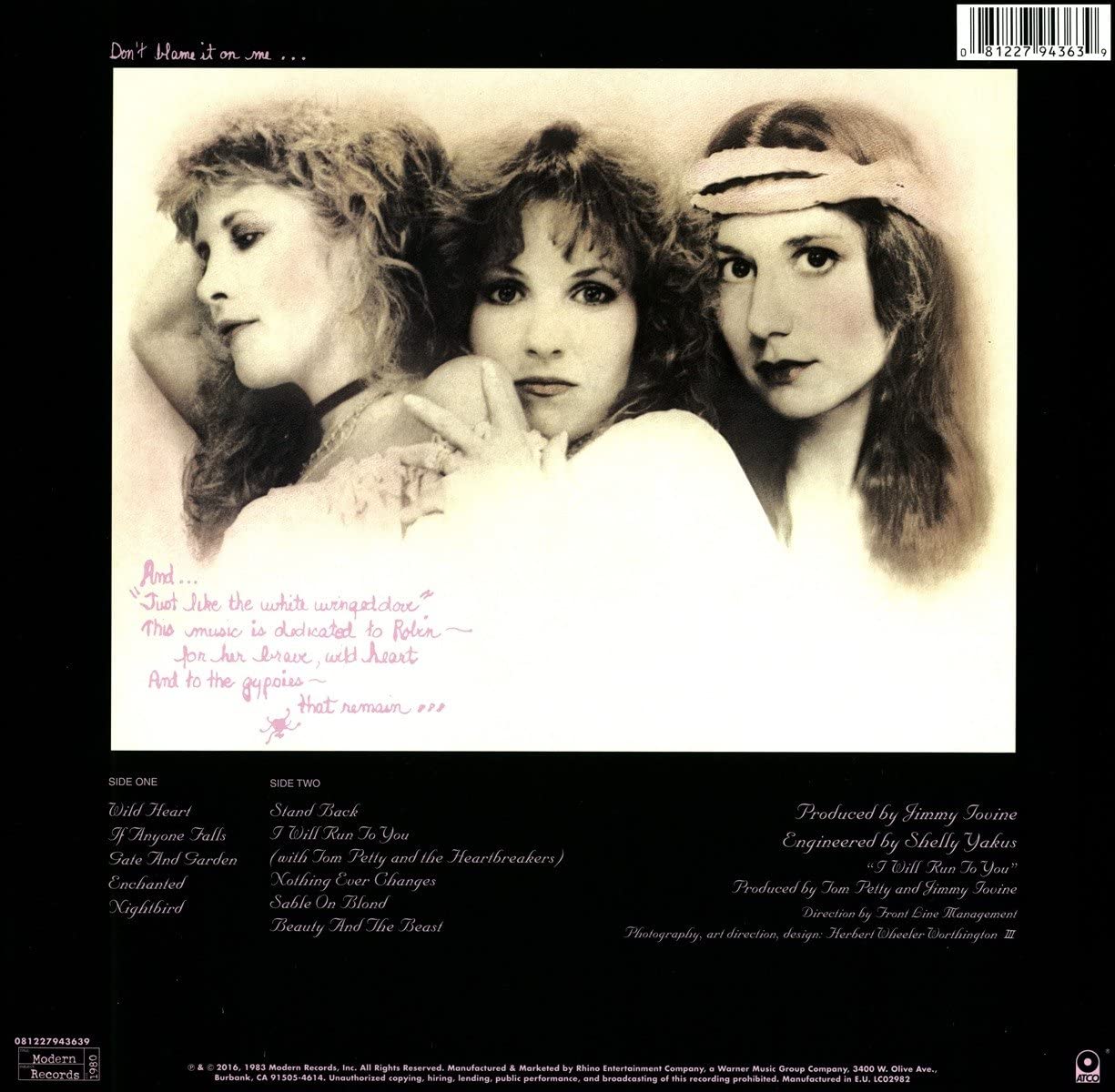 Nicks, Stevie/The Wild Heart [LP]