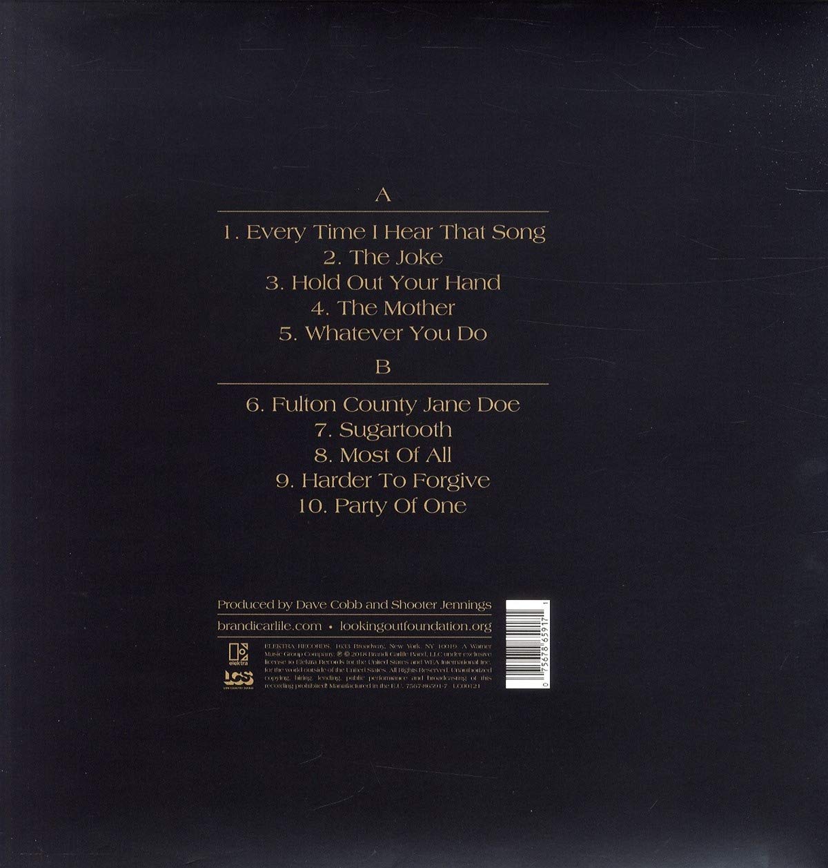Carlile, Brandi/By The Way, I Forgive You [LP]