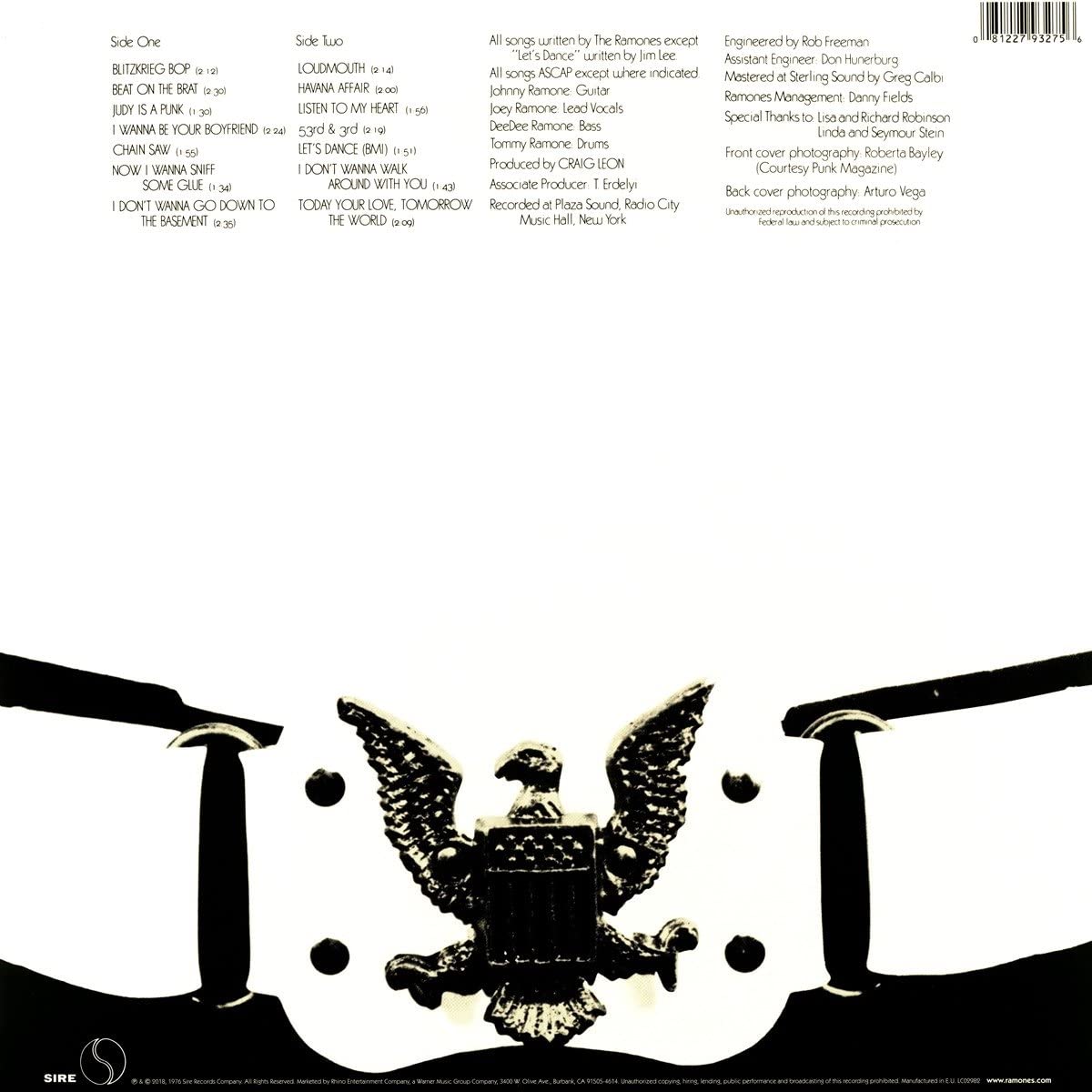 Ramones/Ramones [LP]