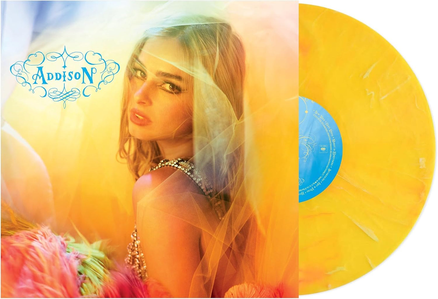 Rae, Addison/Addison (Yellow Marble Vinyl) [LP]