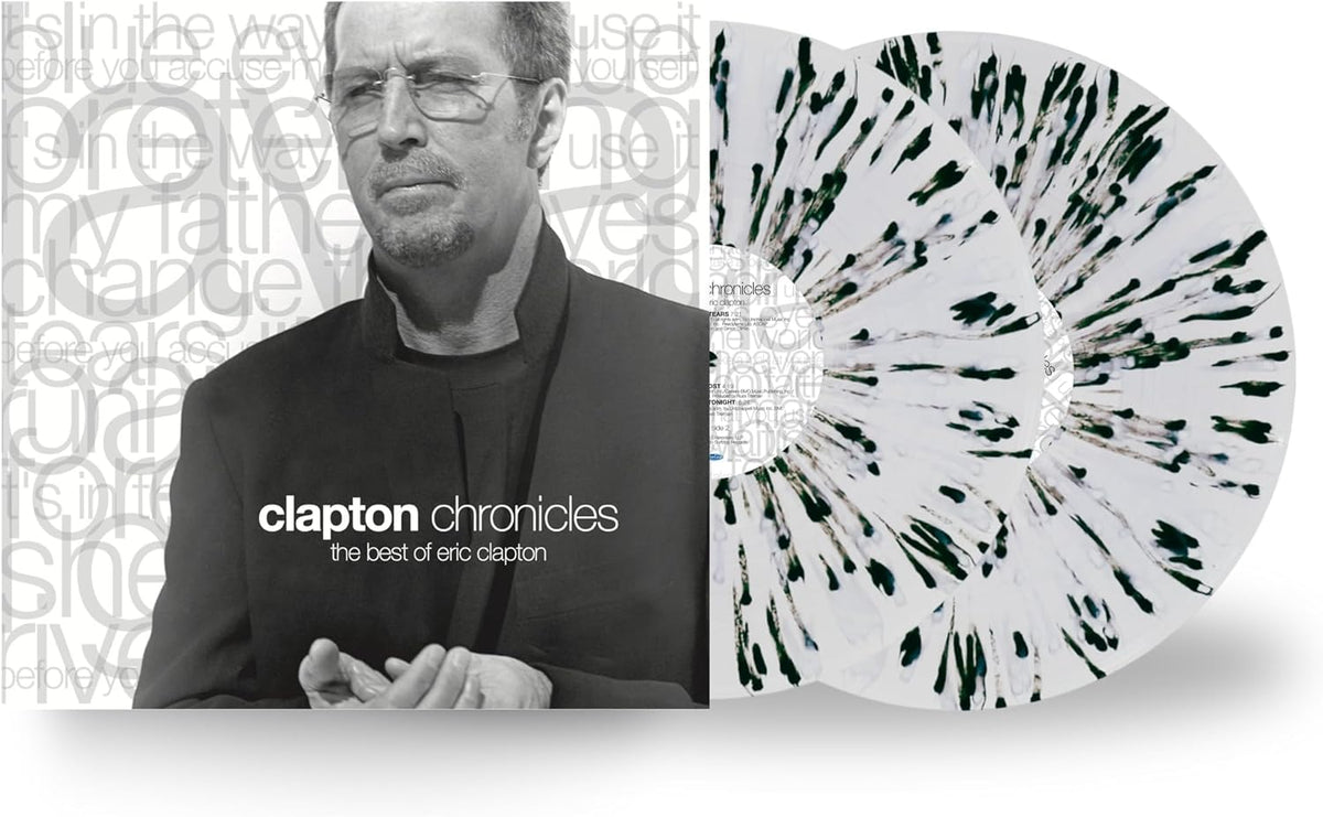 Clapton, Eric/Clapton Chronicles: The Best Of (Black & White Splatter Vinyl) [LP]