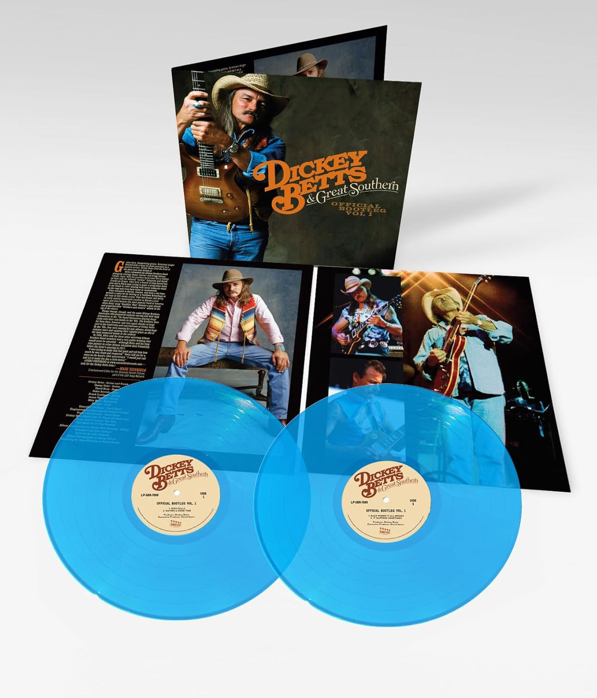 Betts, Dickie/Offical Bootleg Vol.1 (Aqua Blue Opaque Vinyl) [LP]