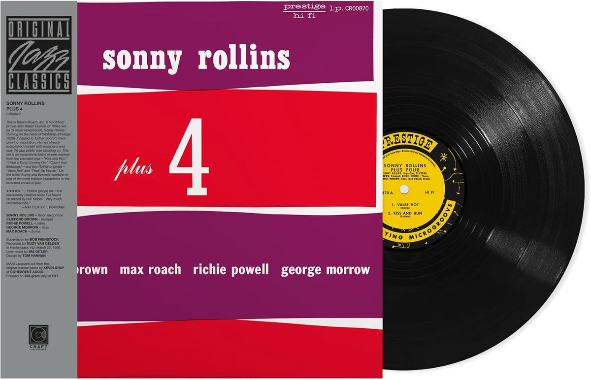Rollins, Sonny/Plus 4 (Original Jazz Classics Series) [LP]
