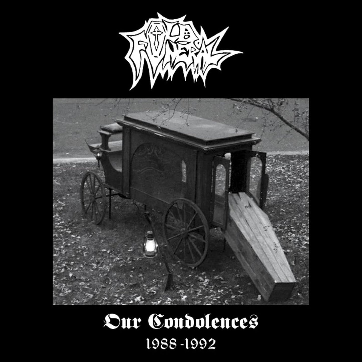 Old Funeral/Our Condolences (Limited Half Black/Half White Vinyl) [LP]