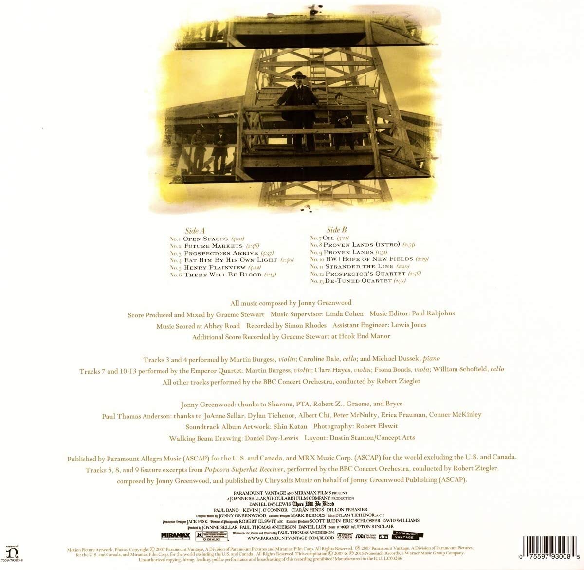 Soundtrack/There Will Be Blood (Jonny Greenwood) [LP]