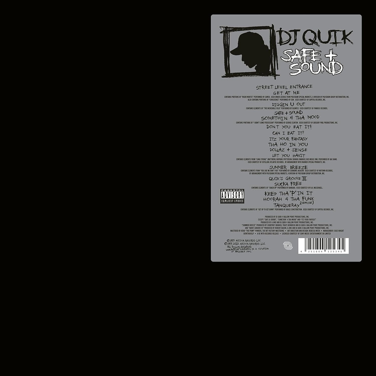 DJ Quik/Safe And Sound [LP]