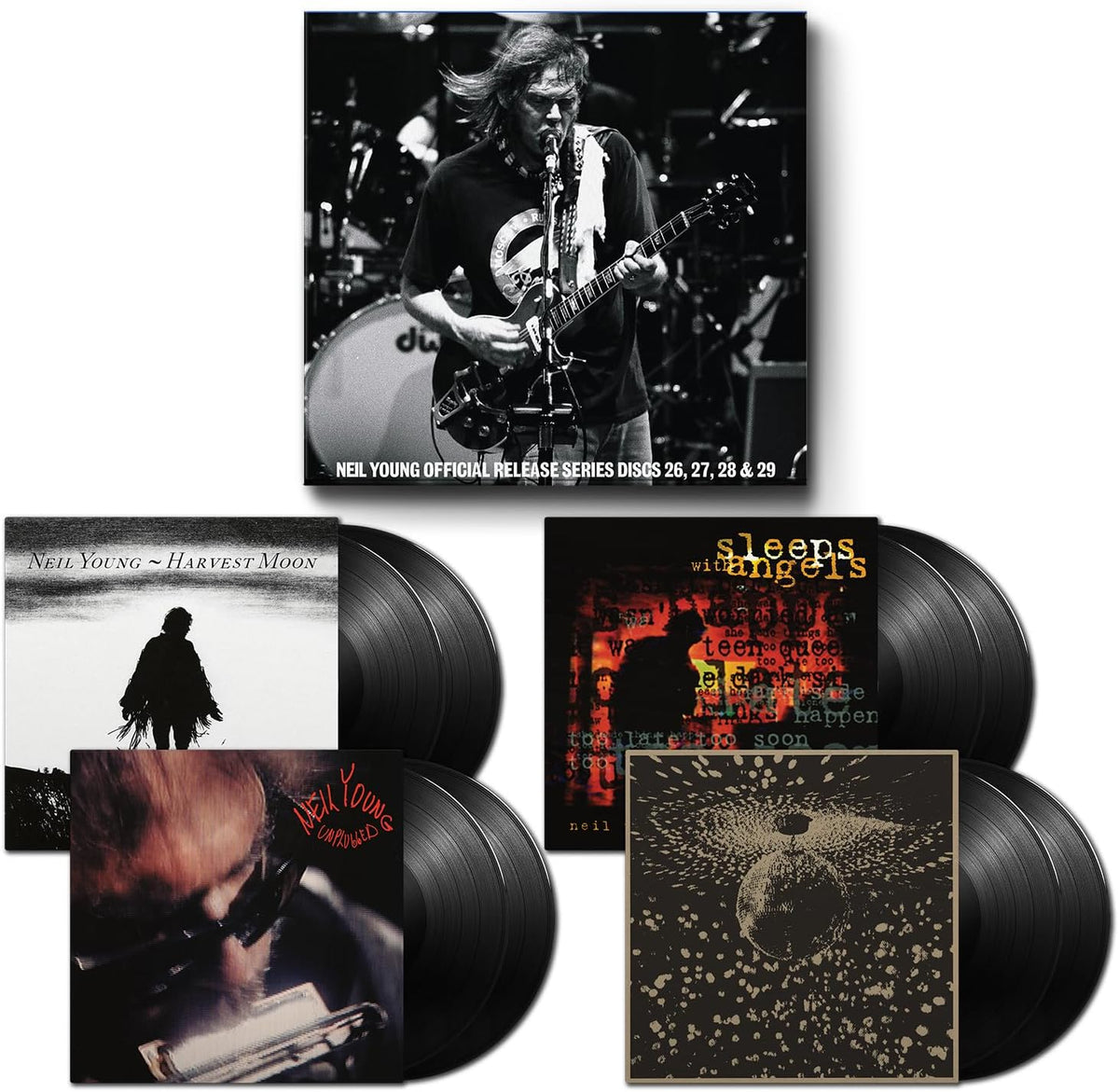 Young, Neil/Official Release Series Discs 25, 27, 28, & 29 (8LP) [LP]
