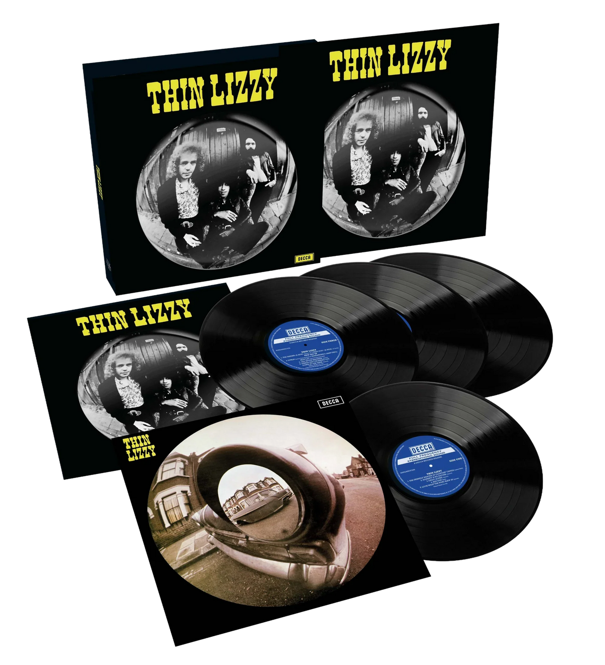 PRE-ORDER: Thin Lizzy "Thin Lizzy (55th Anniversary)" 4xLP (Super Deluxe Edition)