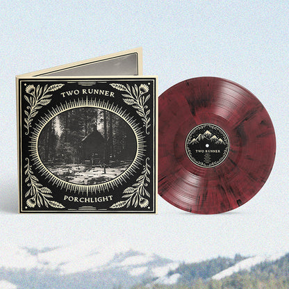 PRE-ORDER: Two Runner "Porchlight" LP (Indie Exclusive "Strawberry Smog" Burgundy & Black Smoke Vinyl)
