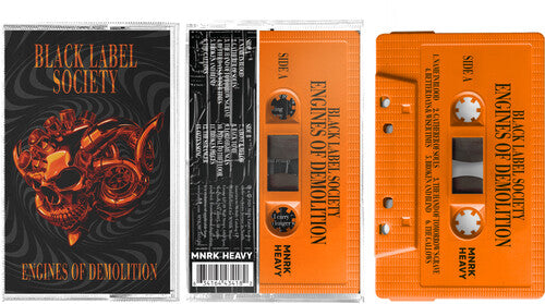 Black Label Society "Engines of Demolition" Cassette (Orange Shell)