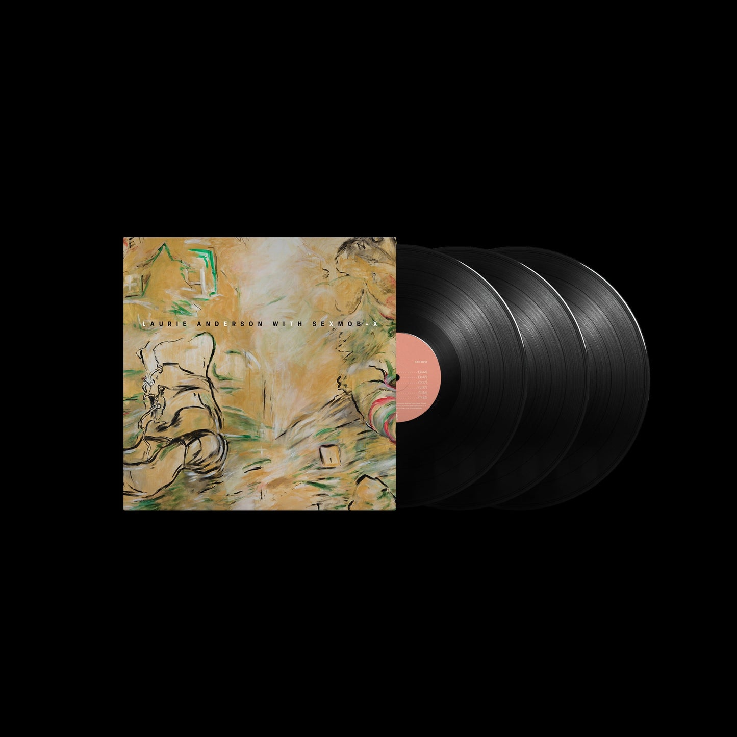 Laurie Anderson & Sexmob "Let X=X (Live)" 3xLP