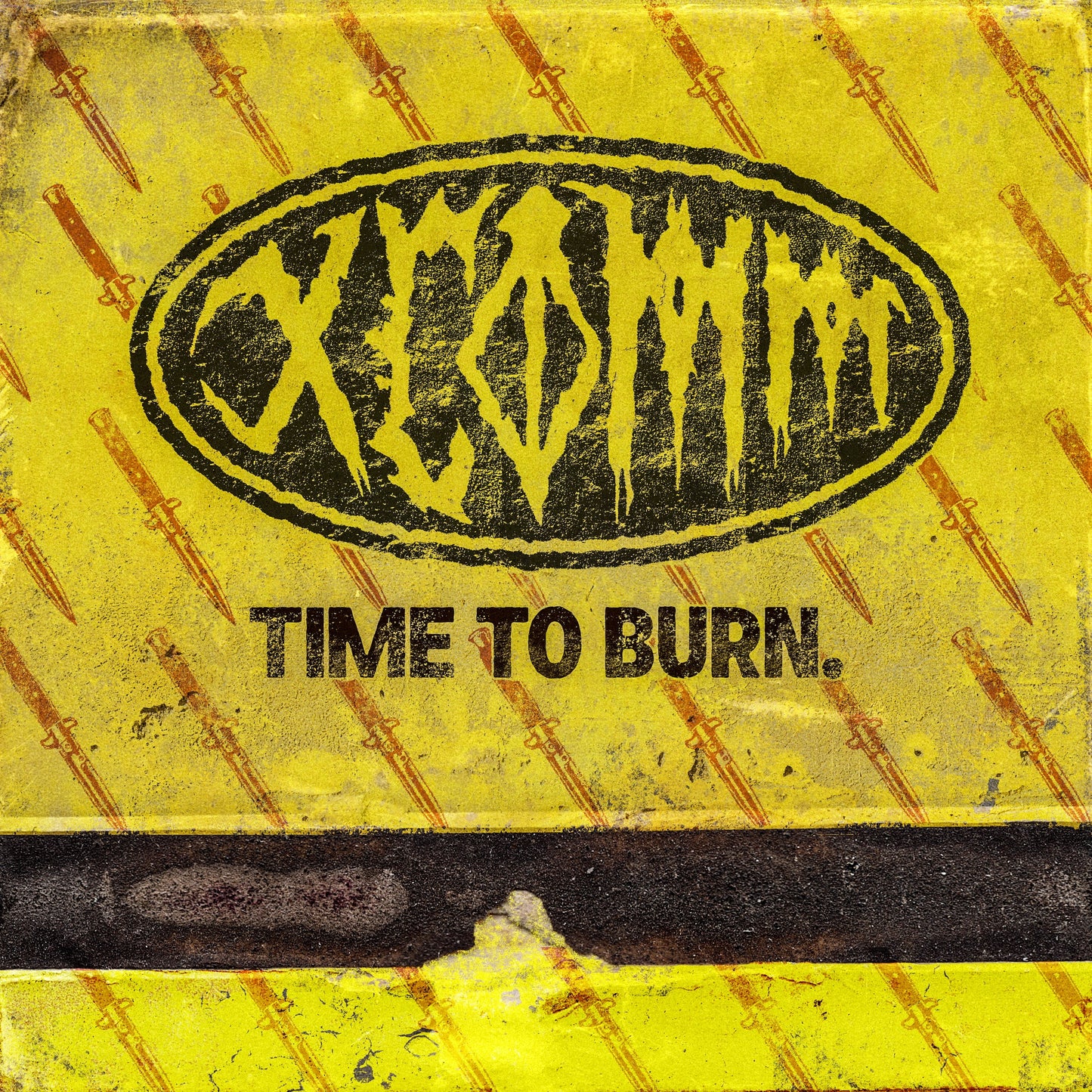 PRE-ORDER: XCOMM "Time To Burn" LP (Indie Exclusive White Vinyl)