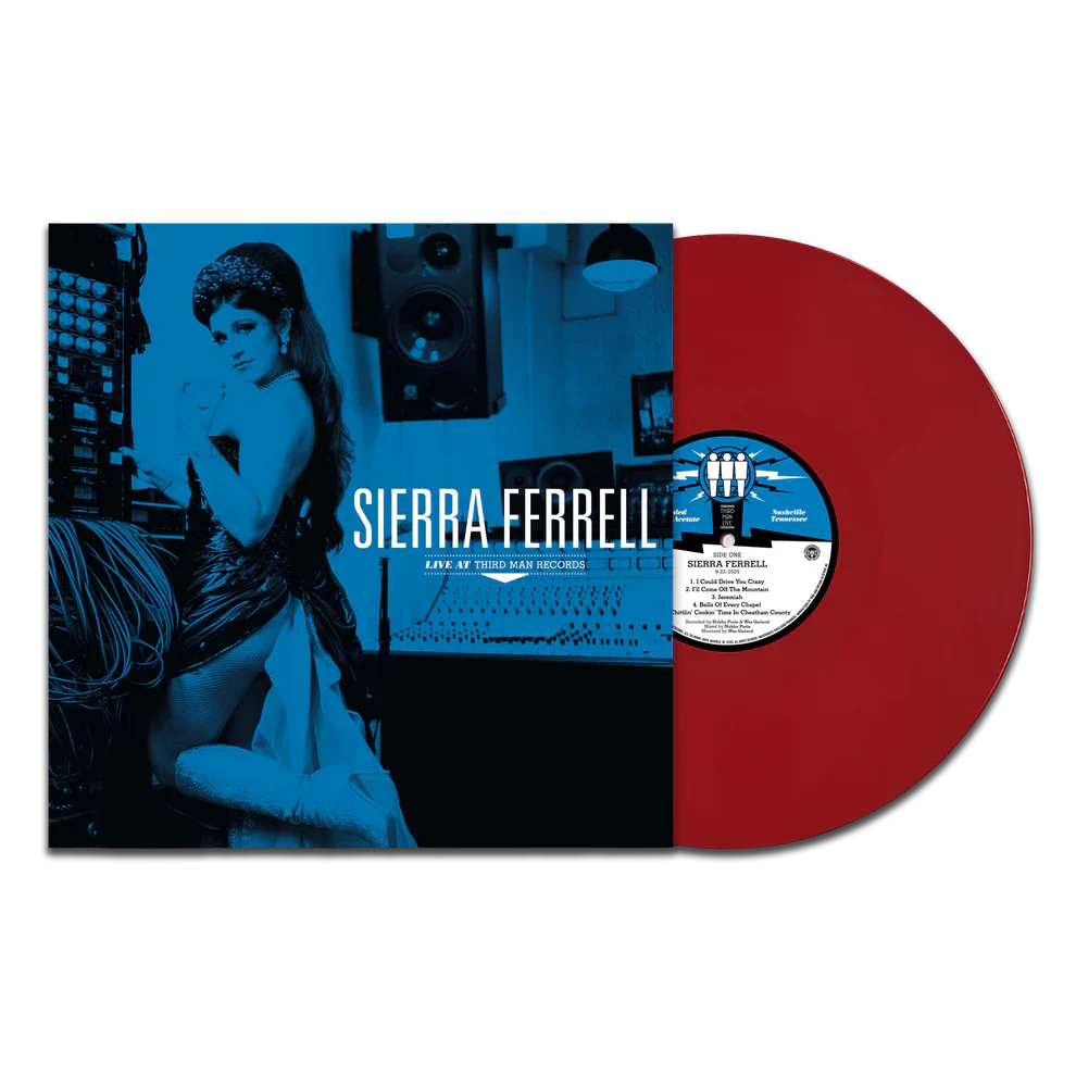 Sierra Ferrell "Sierra Ferrell Live at Third Man Records" LP (Opaque Red Vinyl)