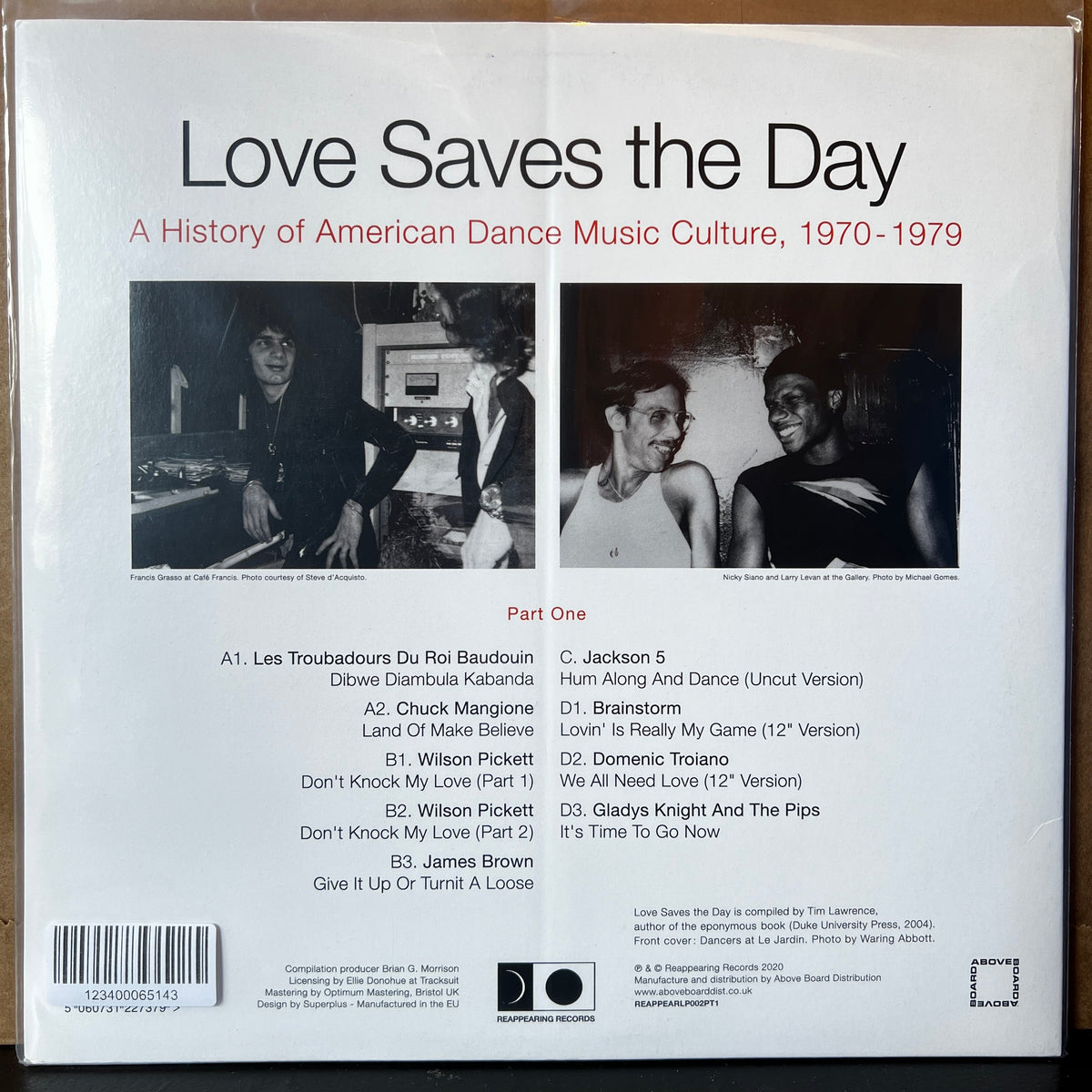 Used Vinyl: V/A - "Love Saves The Day (A History Of American Dance Music Culture, 1970-1979) (Part 1)" 2xLP (2020 Press)