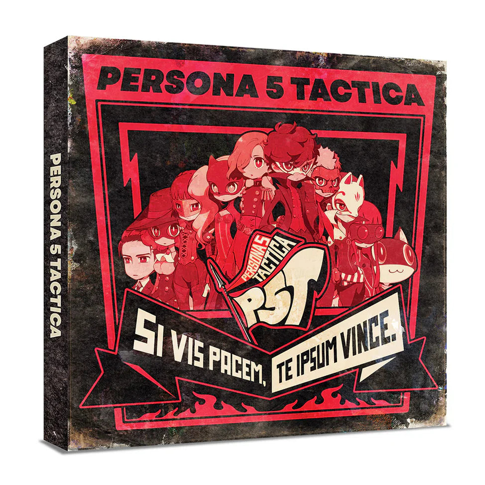 PRE-ORDER: Atlus Sound Team "Persona 5 Tactica" 4xLP Box Set ("Phantom Thieves" Color Vinyl)