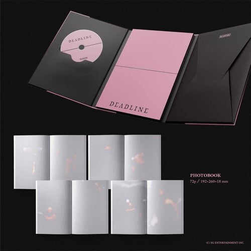 Blackpink "The 3rd Mini Album [DEADLINE]" CD (Black Version)