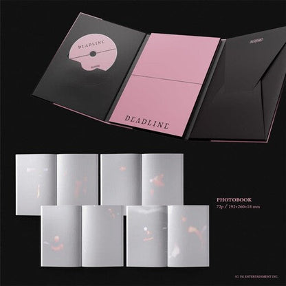 Blackpink "The 3rd Mini Album [DEADLINE]" CD (Black Version)