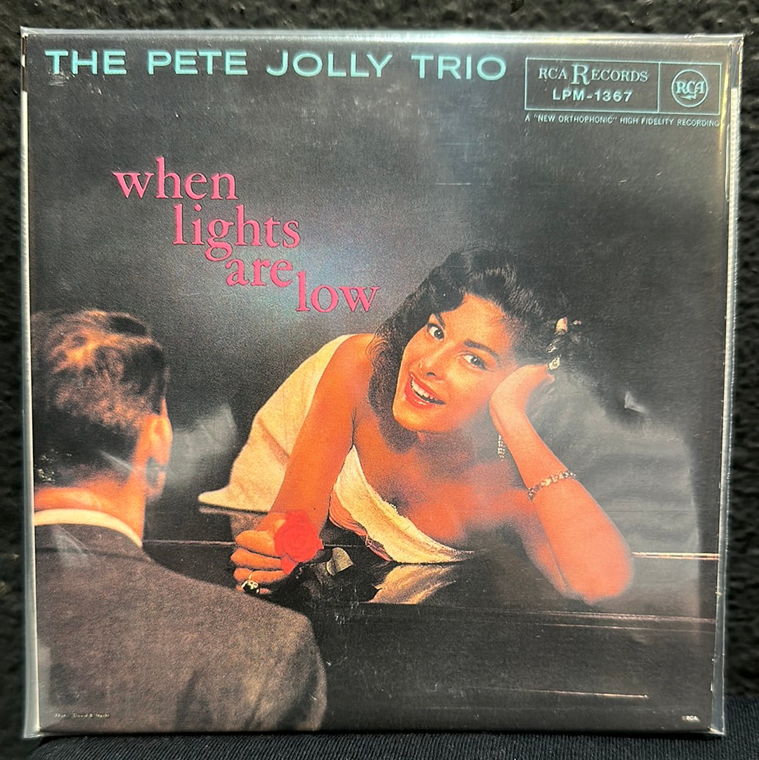 USED CD: The Pete Jolly Trio “When Lights Are Low” CD (Japanese Press)
