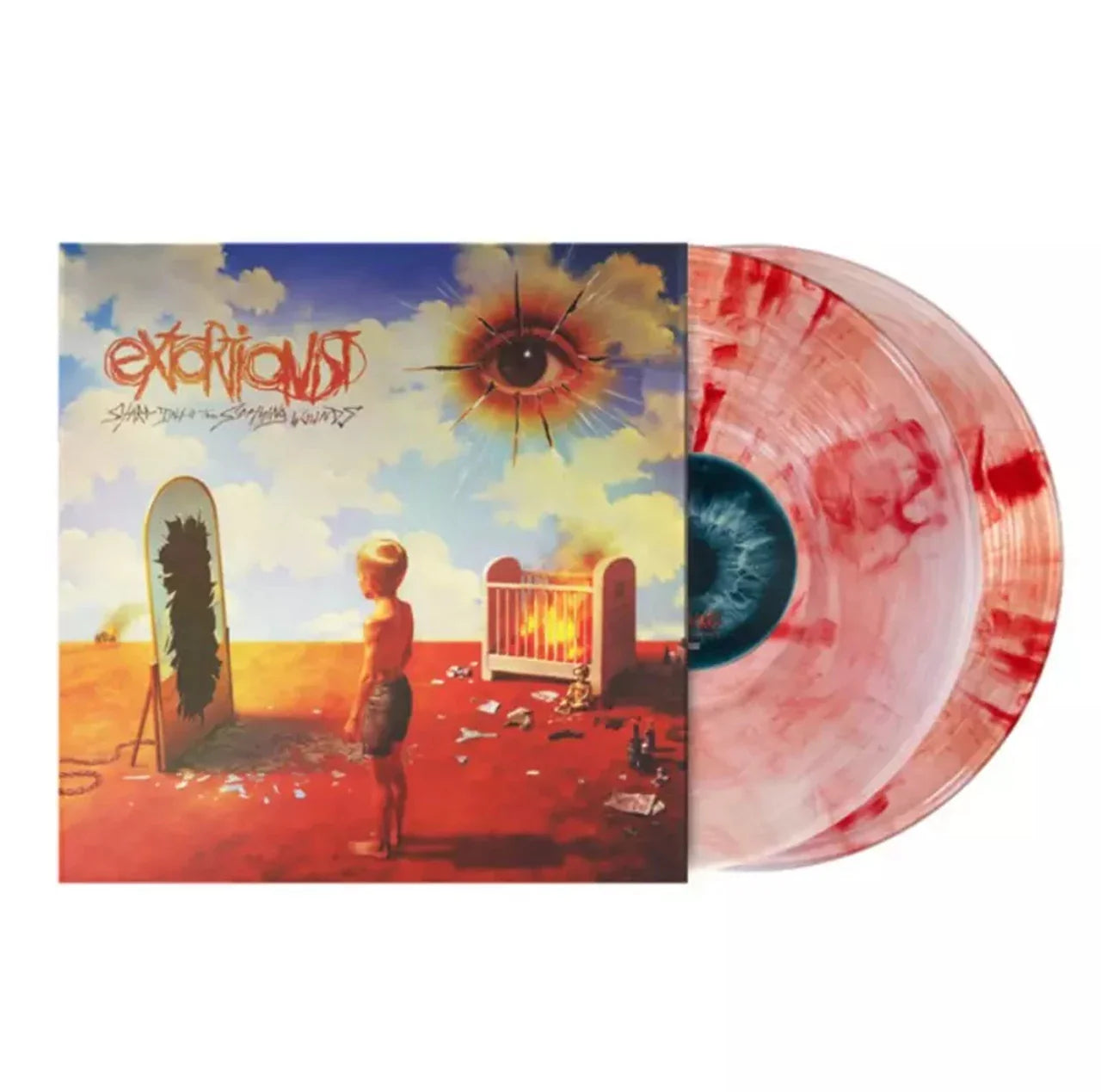 Extortionist "Stare Into The Seething Wounds" 2xLP ("Eyeball" Color Vinyl)