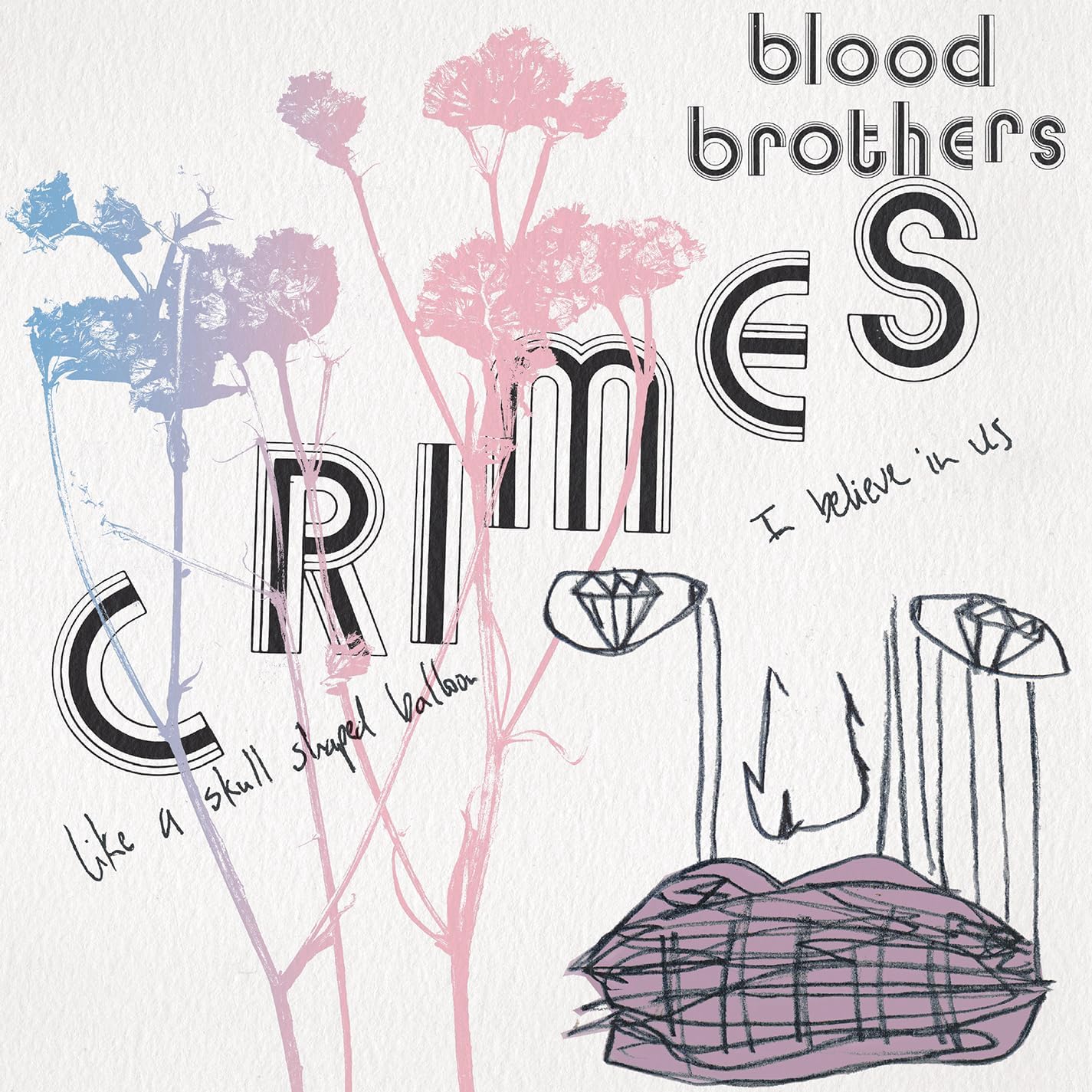 Blood Brothers/Crimes (Bone White Vinyl) [LP]