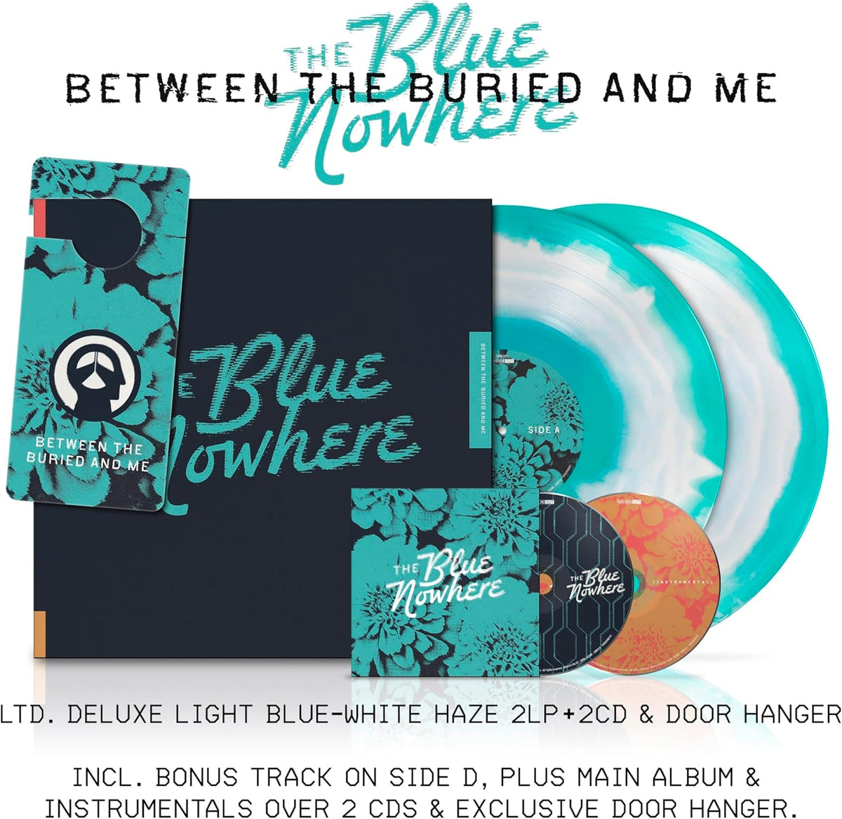 Between The Buried And Me/The Blue Nowhere (Deluxe Light Blue/White Haze 2LP/CD & Doorhanger) [LP]