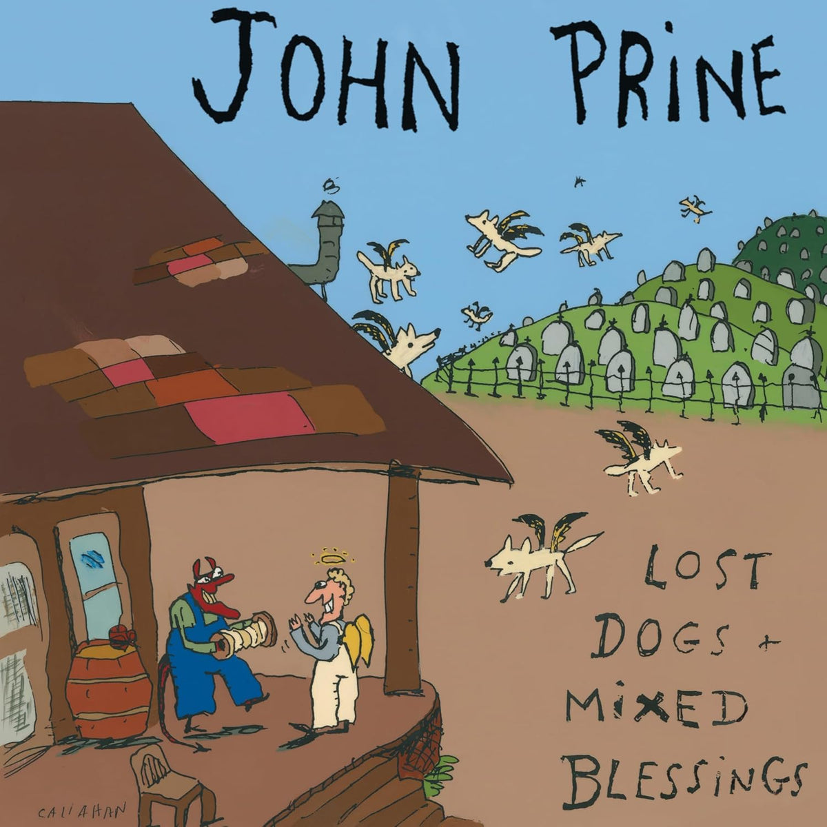 Prine, John/Lost Dogs + Mixed Blessings (Black Vinyl) [LP]
