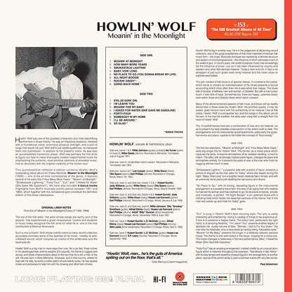 Howlin' Wolf/Moanin' In The Moonlight (Coloured Vinyl) [LP]