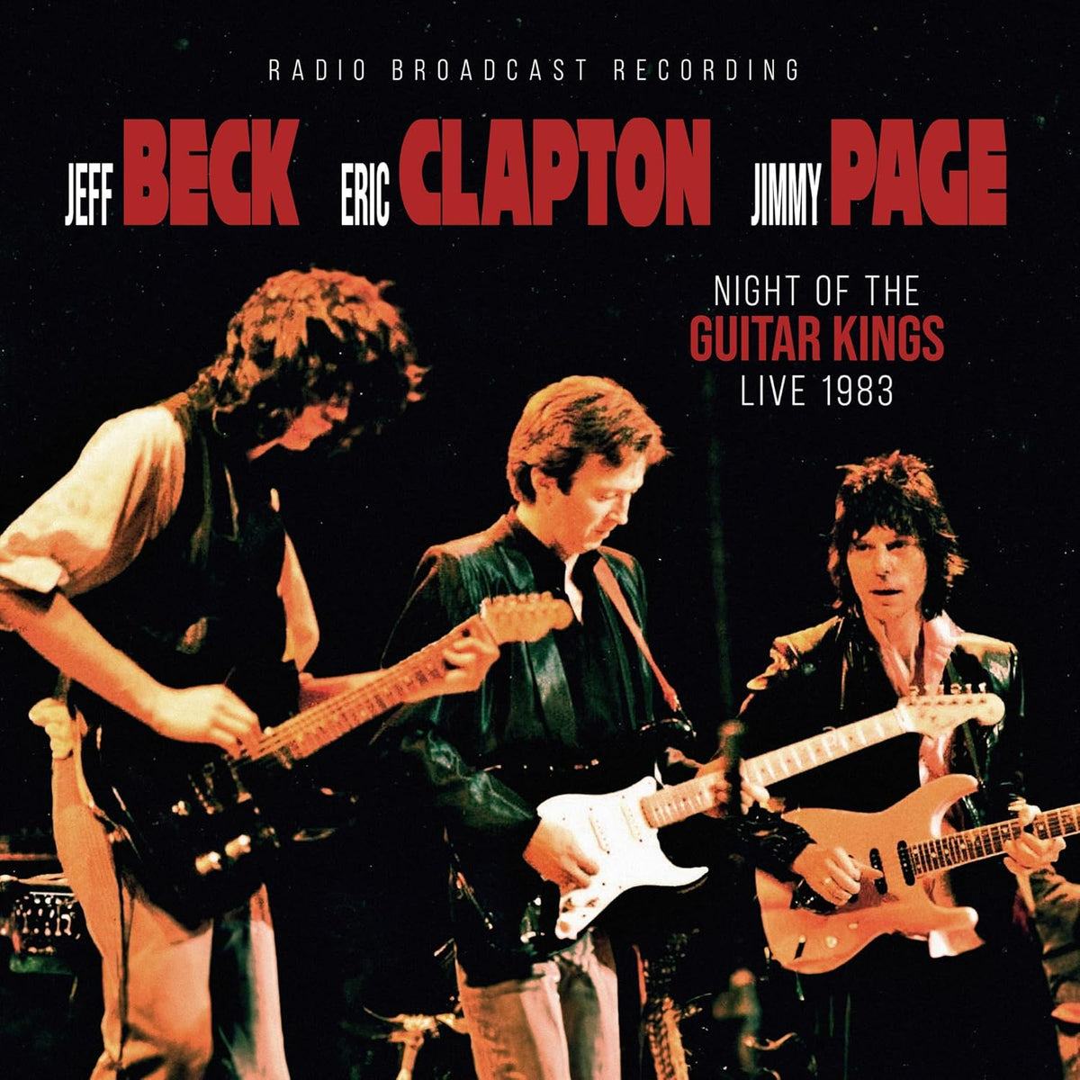 Beck/Clapton/Page/Night Of The Guitar Kings 1983 (Red Vinyl) [LP]