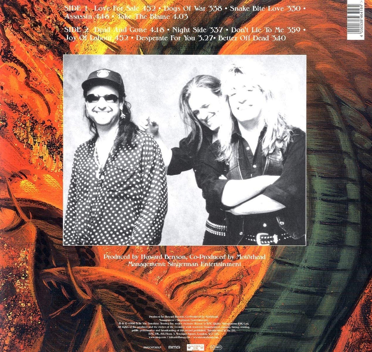 Motorhead/Snake Bite Love [LP]