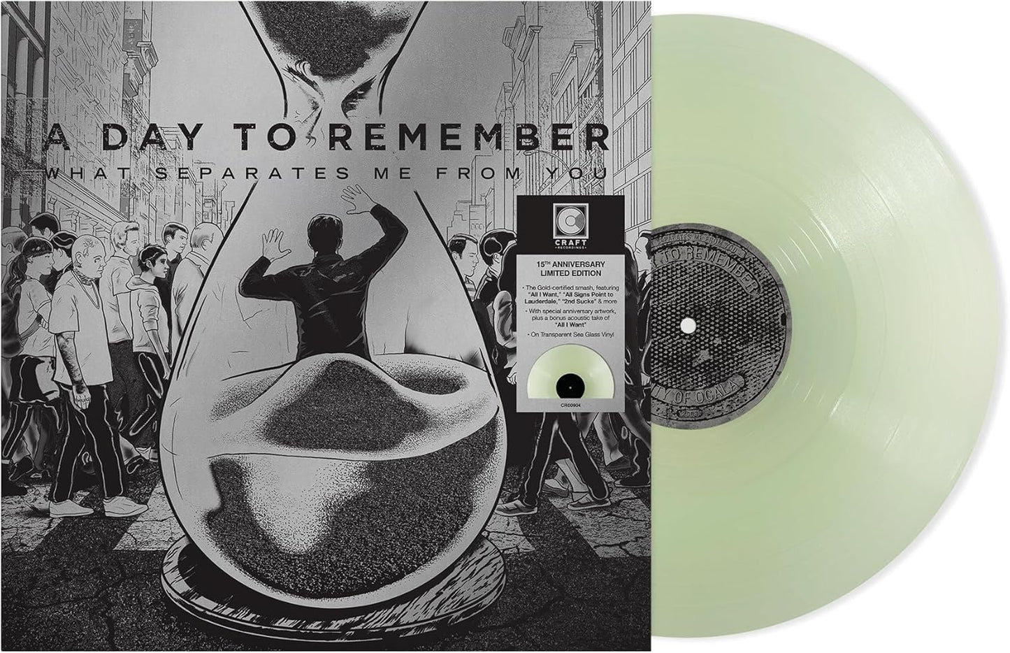 A Day To Remember/What Separates Me From You (15th Ann. Coke Bottle Clear Vinyl) [LP]