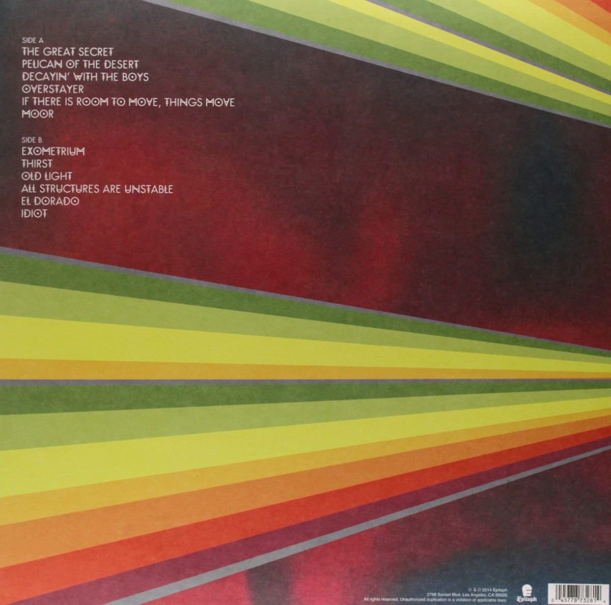 Every Time I Die/From Parts Unknown [LP]