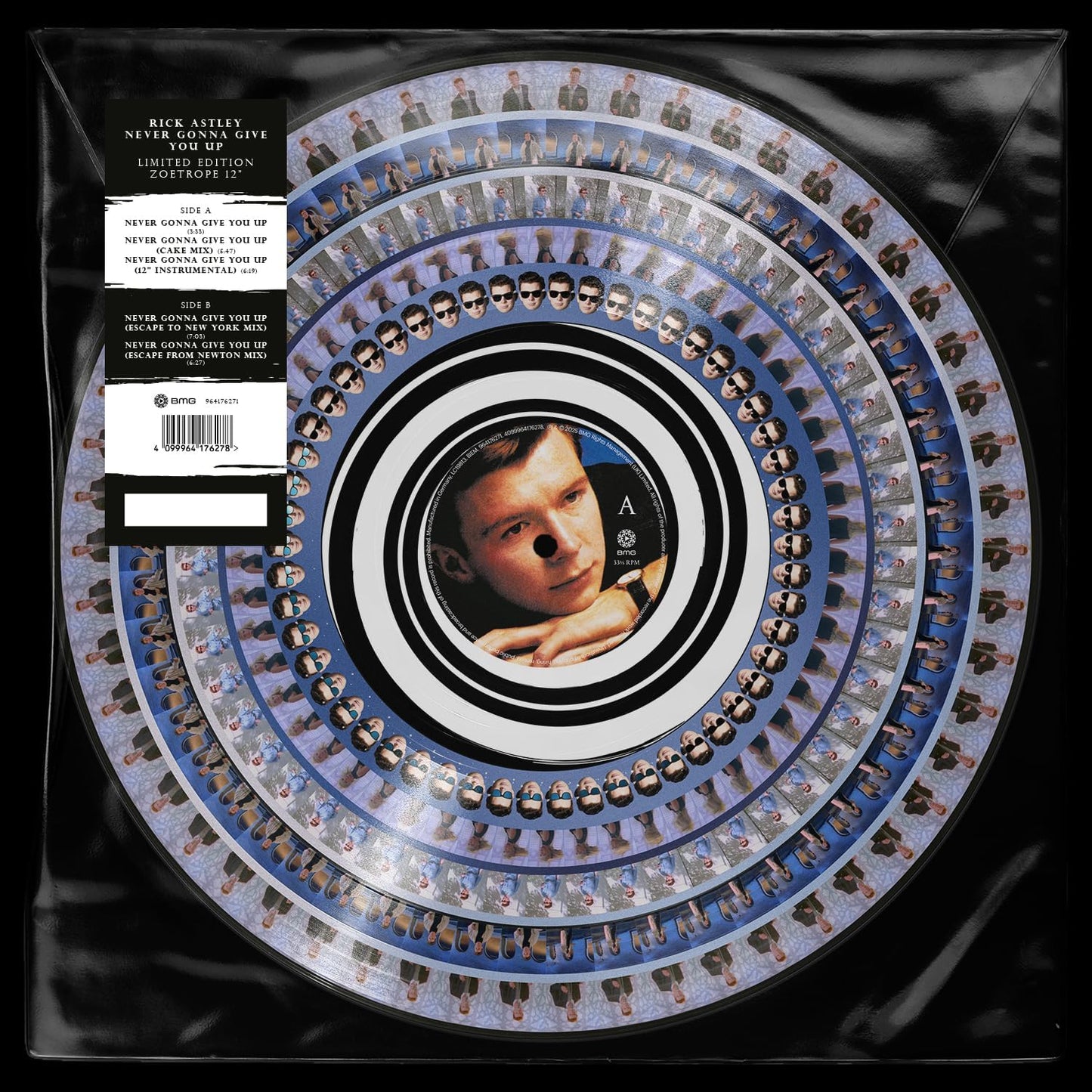 Astley, Rick/Never Gonna Give You Up (Zoetrope Picture Disc) [LP]