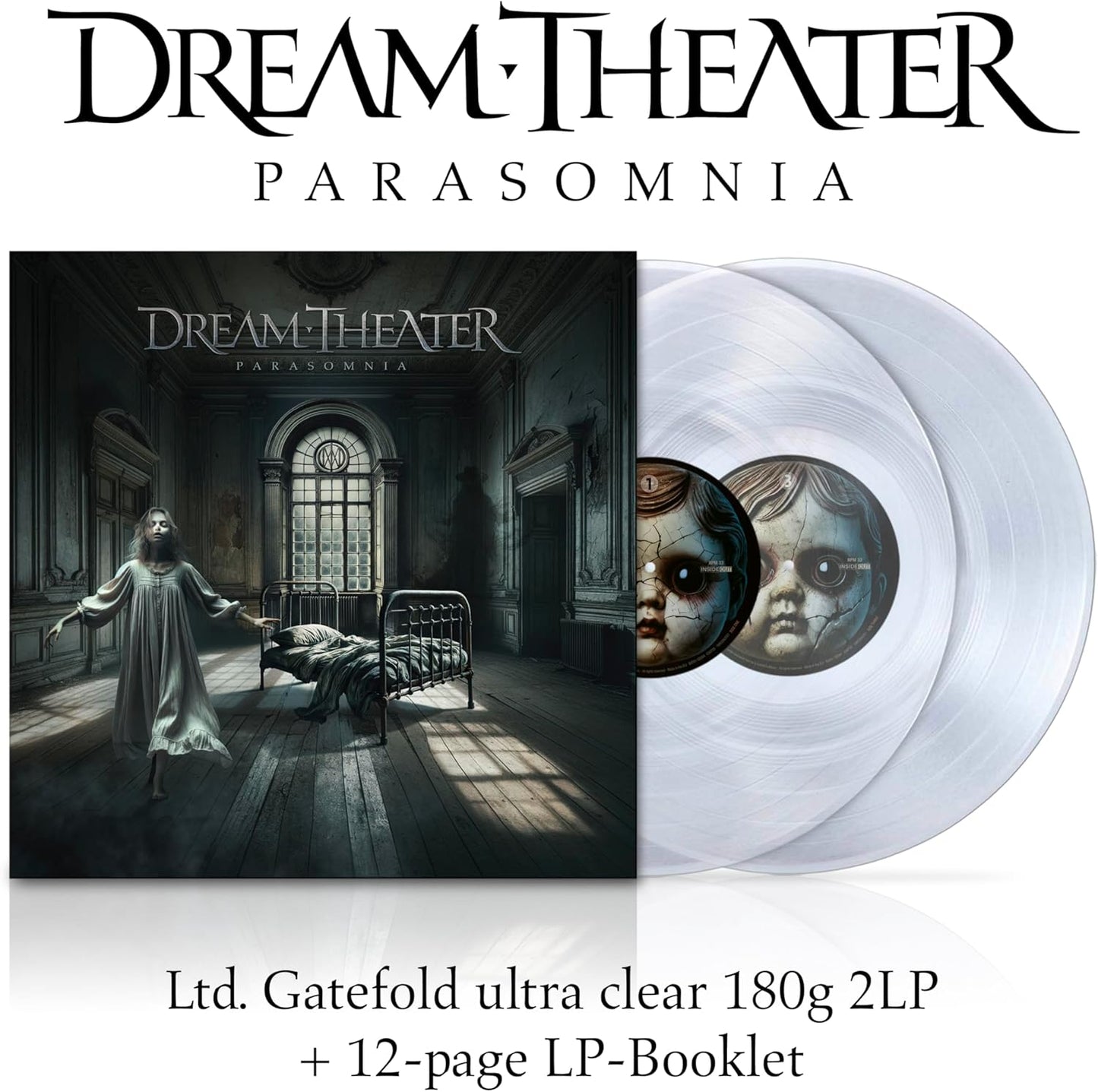 Dream Theater/Parasomnia (Limited Ultra Clear Vinyl) [LP]