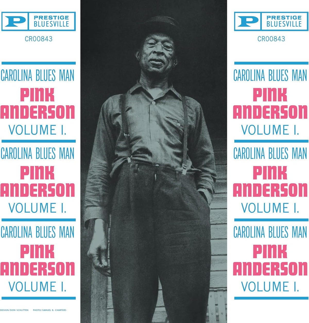 Anderson, Pink/Vol. 1: Carolina Blues Man (Bluesville Acoustic Sounds Series) [LP]