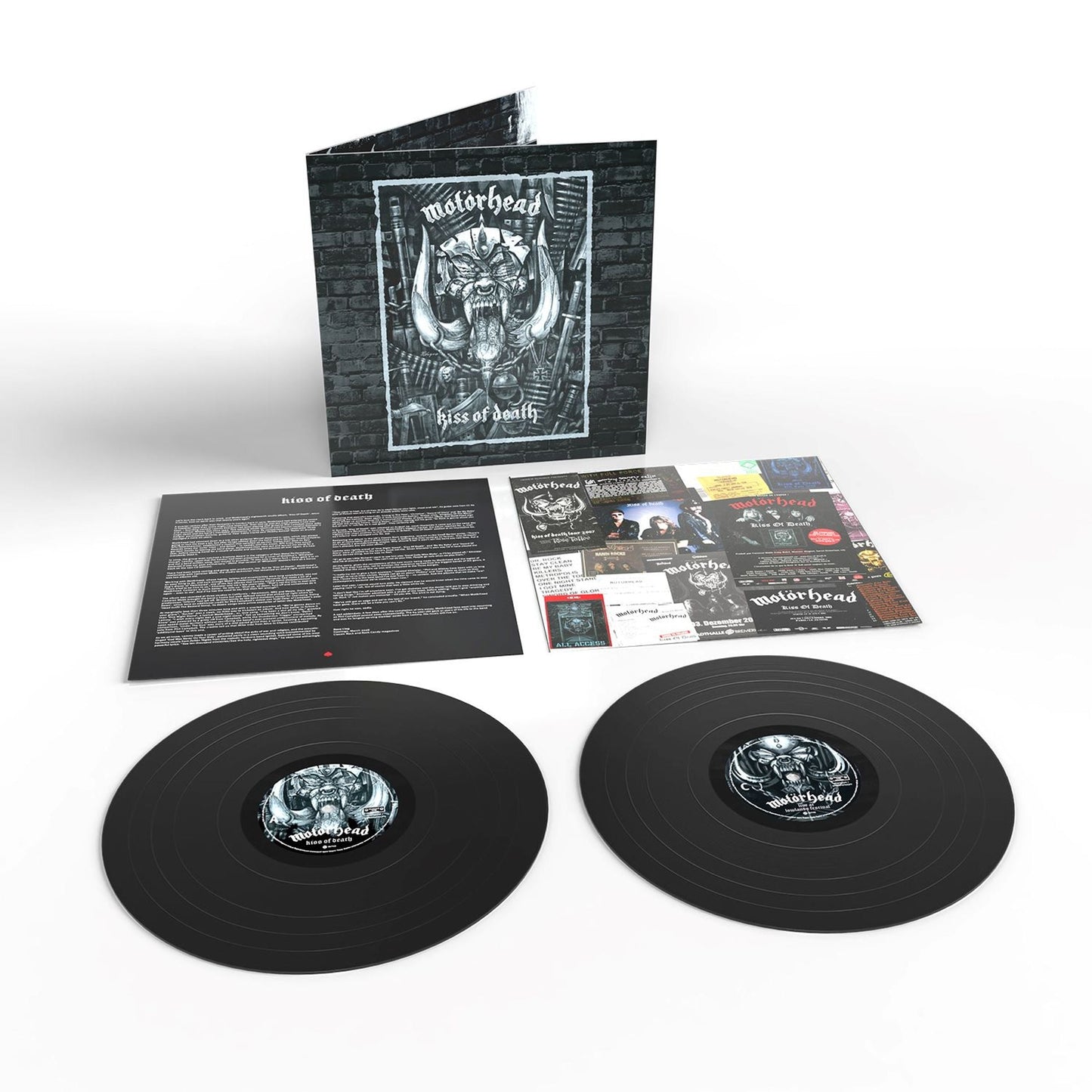 PRE-ORDER: Motörhead "Kiss of Death (20th Anniversary Edition)" 2xLP