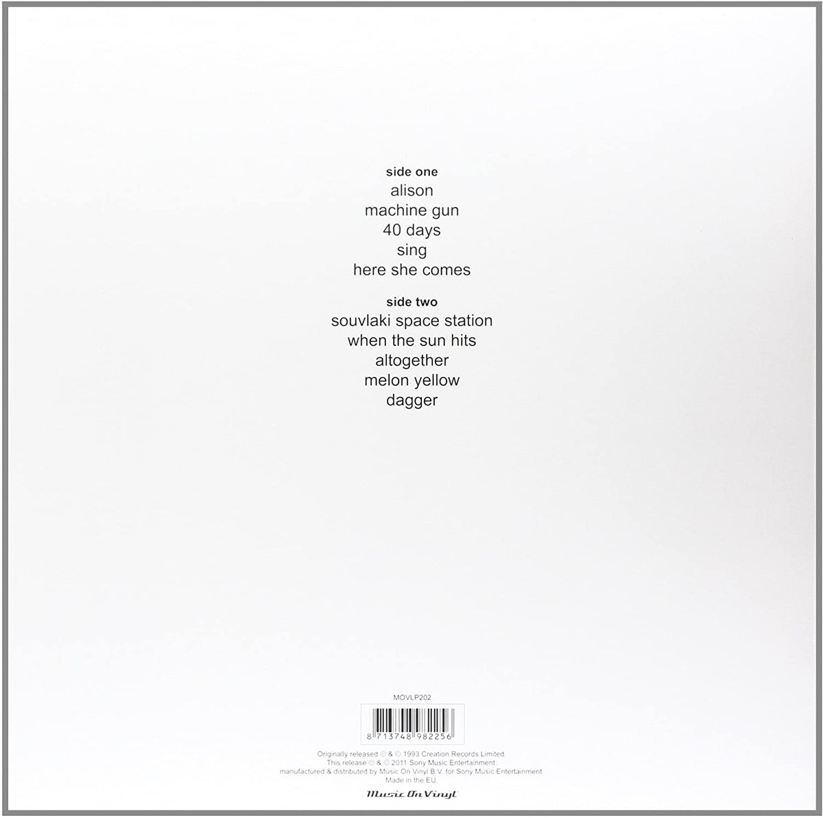 Slowdive/Souvlaki [LP]
