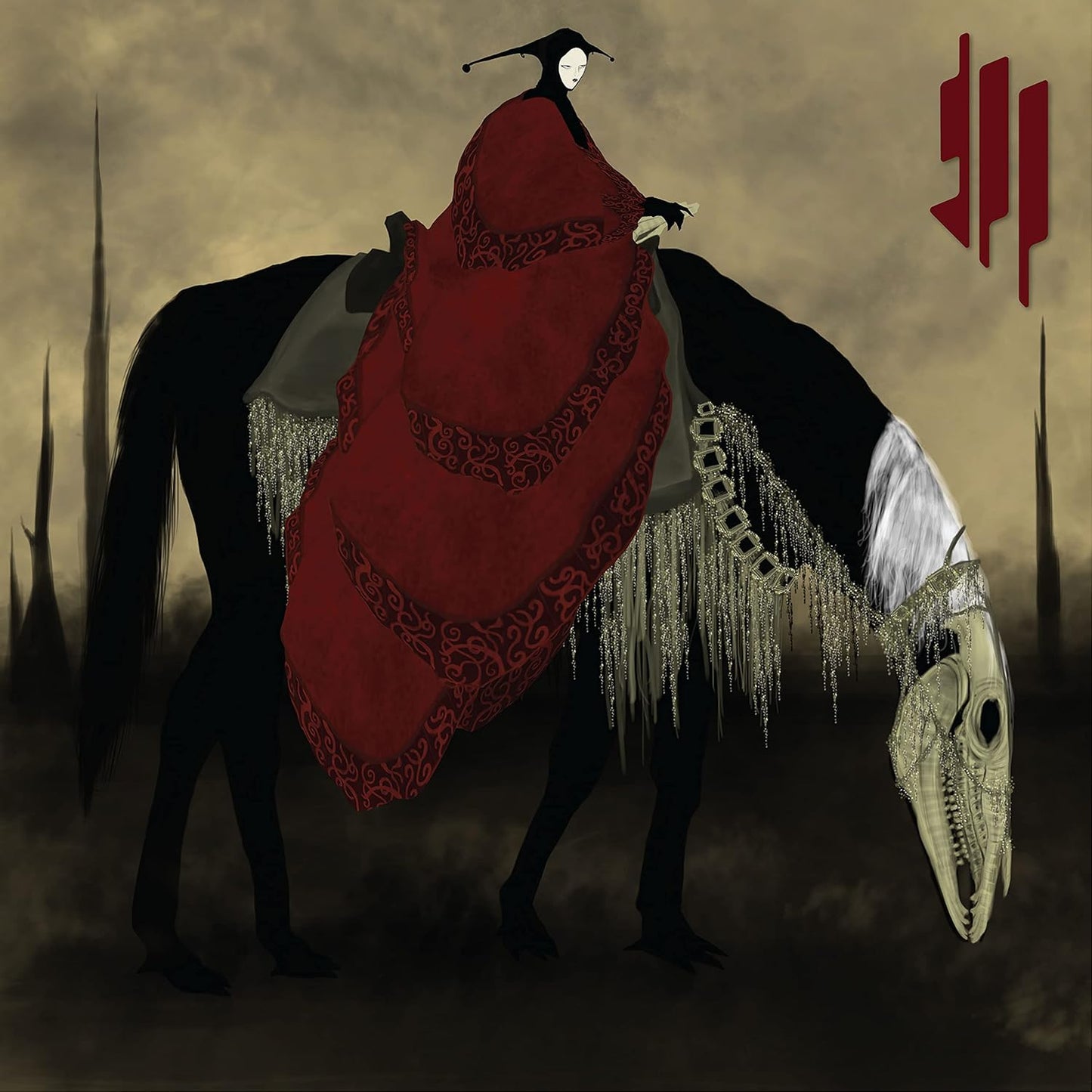 Skrillex/Quest For Fire (Translucent Ruby Vinyl) [LP]